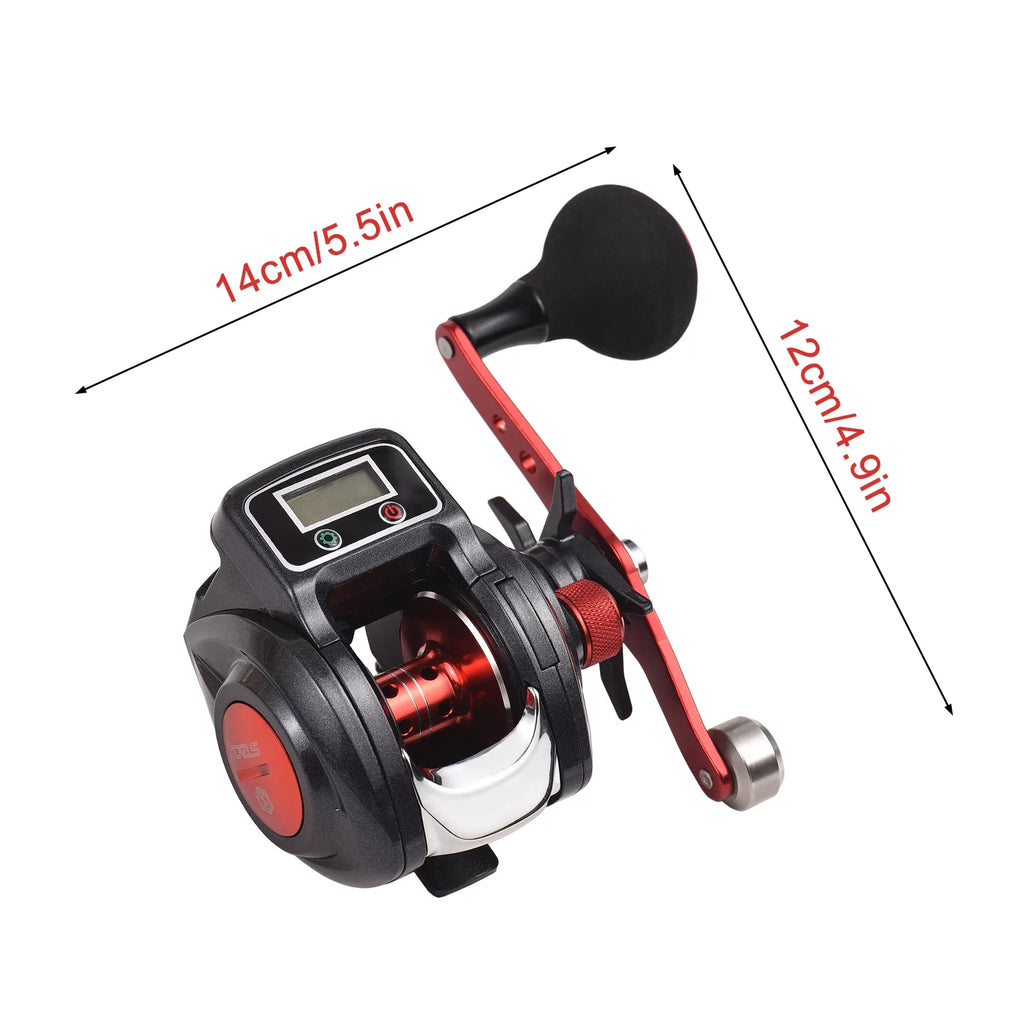 Line Counter Fishing Reel 16+1 Bearings Left/Right N194
