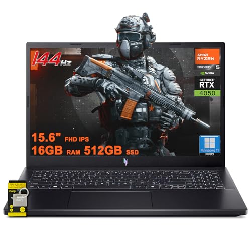Gaming Laptop 15.6" FHD 144Hz 16GB RAM 512GB SSD RTX 4050 A278475