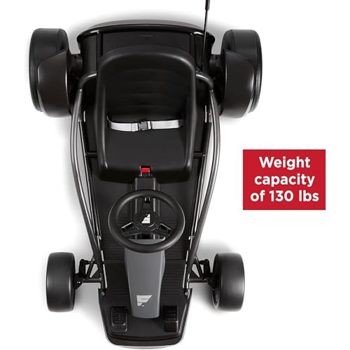 Kids Electric Go-Kart with Adjustable Seat, Rubber Wheels B5495