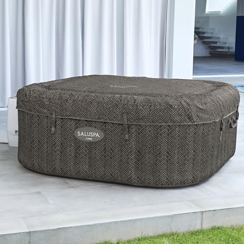 Inflatable Hot Tub Spa with LED Lights and App Control V9433
