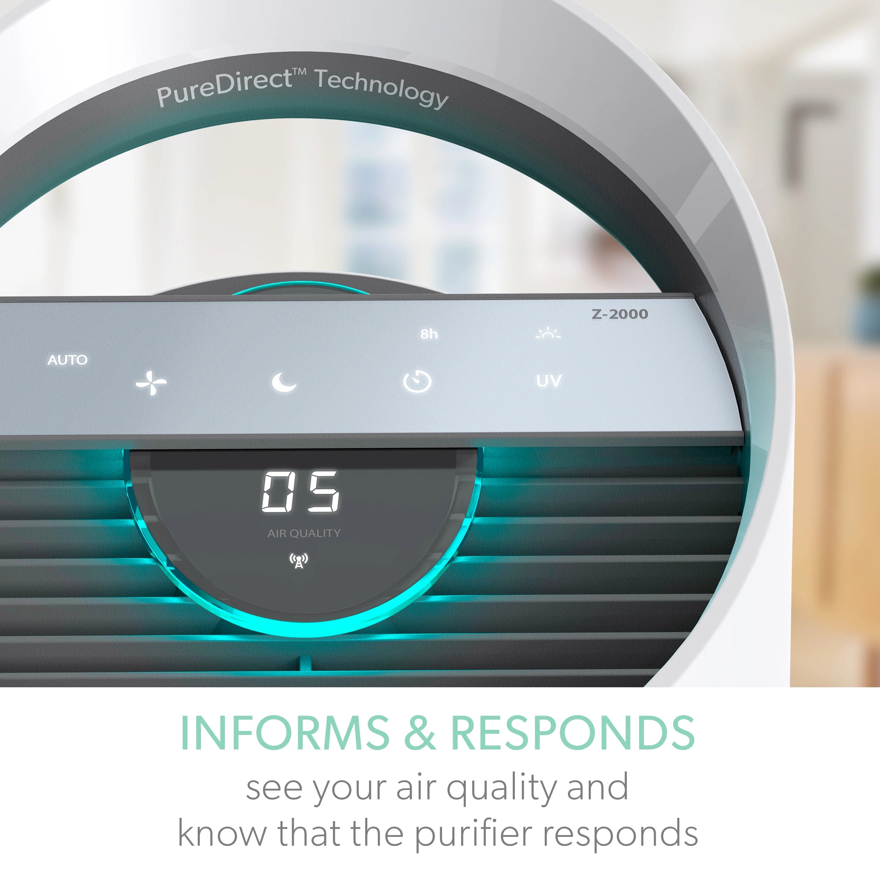 Air Purifier with Air Quality Monitor F16464