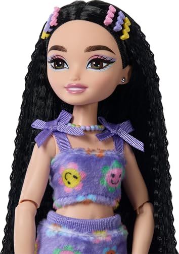 Renee Posable Roller Skating Fashion Doll with Black Hair and Accessories V354174