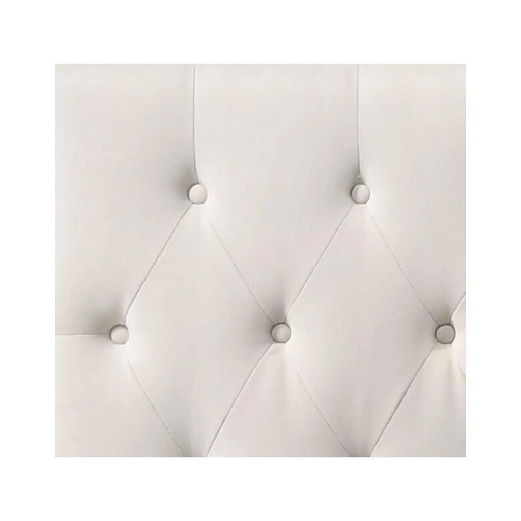 Linen Bed with USB Power Connection, Beige - Twin Size U219943
