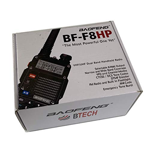 8-Watt Dual Band Two-Way Radio with Large Battery H18419