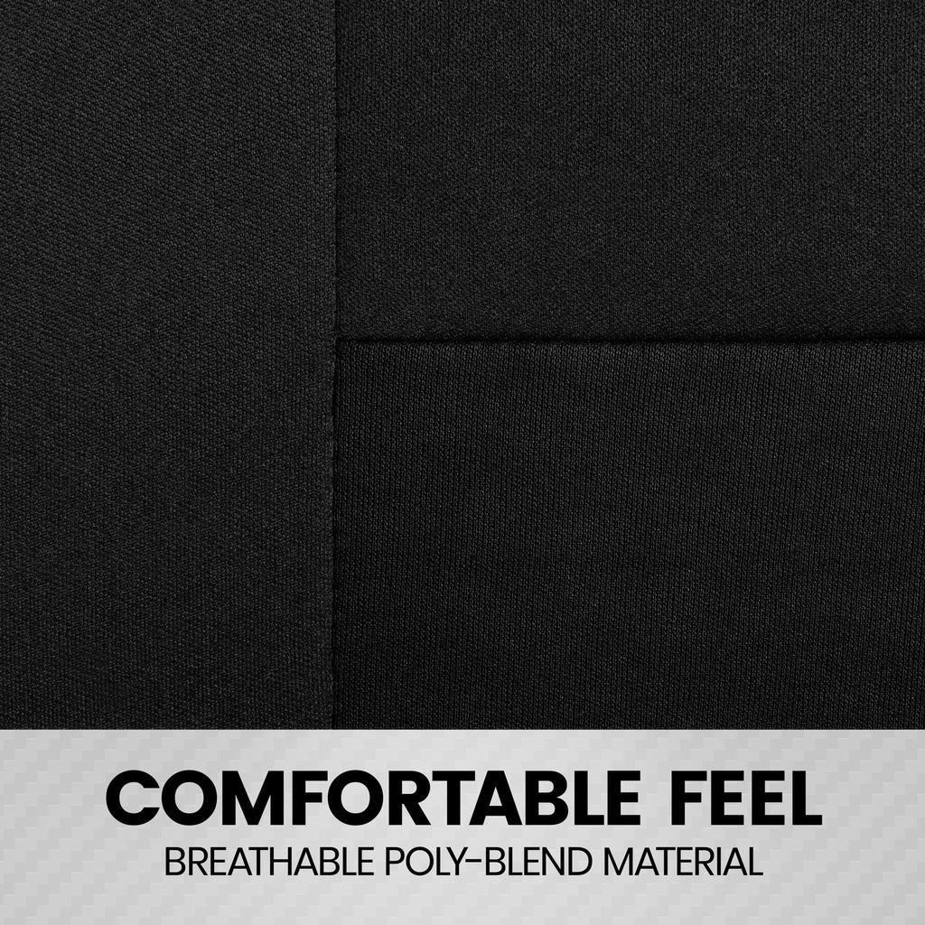 Car Seat Covers Front Set in Black, Easy to Install, for Cars Trucks Van SUV Y312032