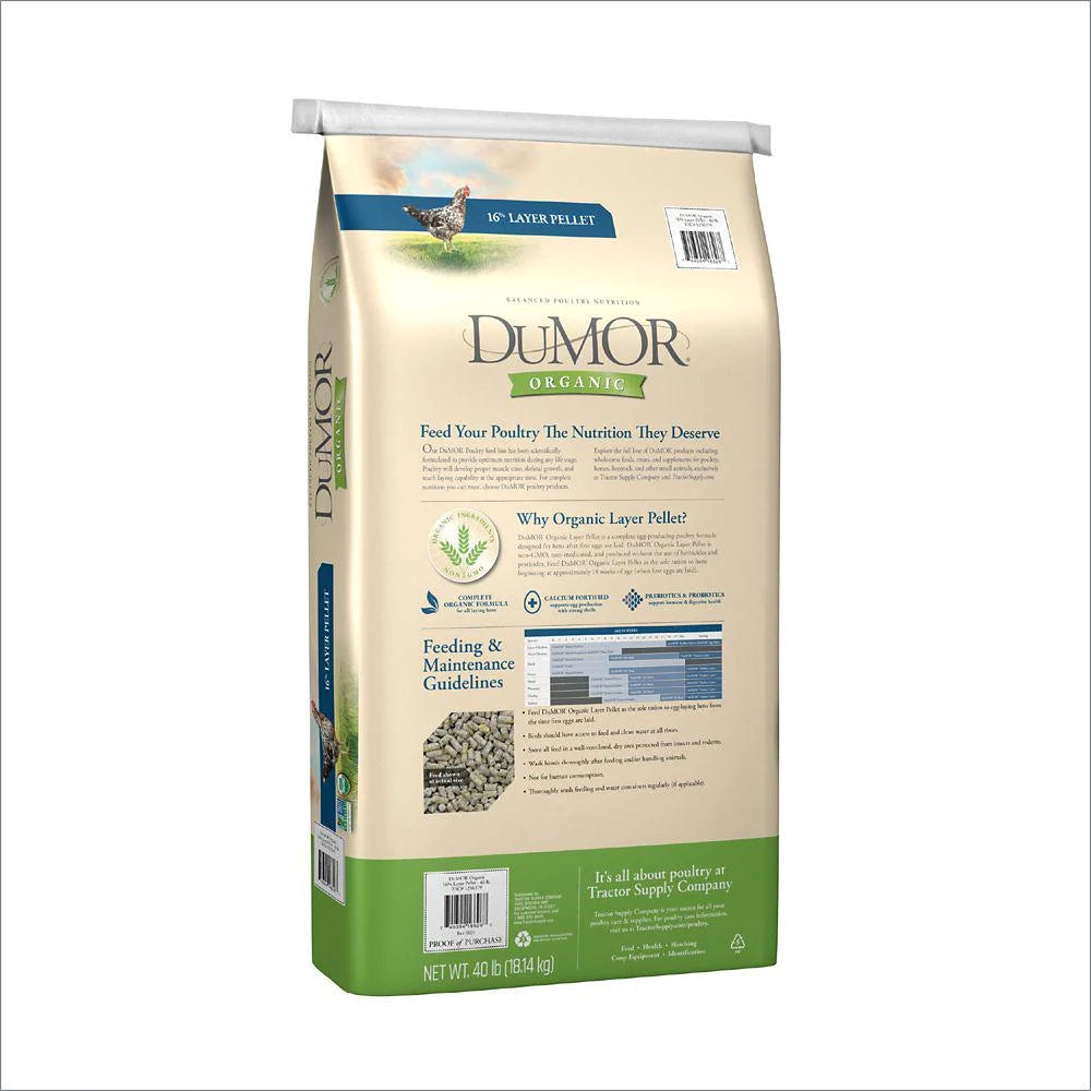 Organic Layer Pellet Chicken Feed, 40 lb. I21808
