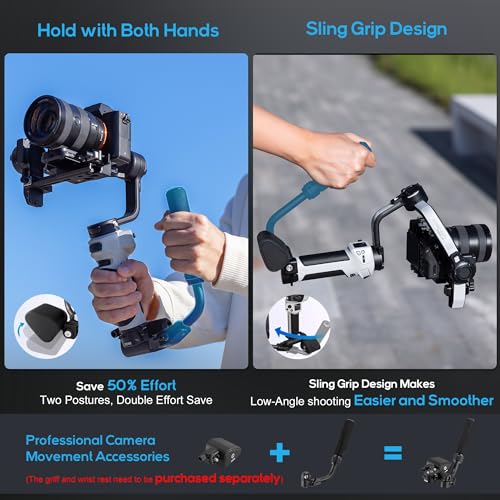 3-Axis Gimbal Stabilizer for DSLR and Mirrorless Cameras M274
