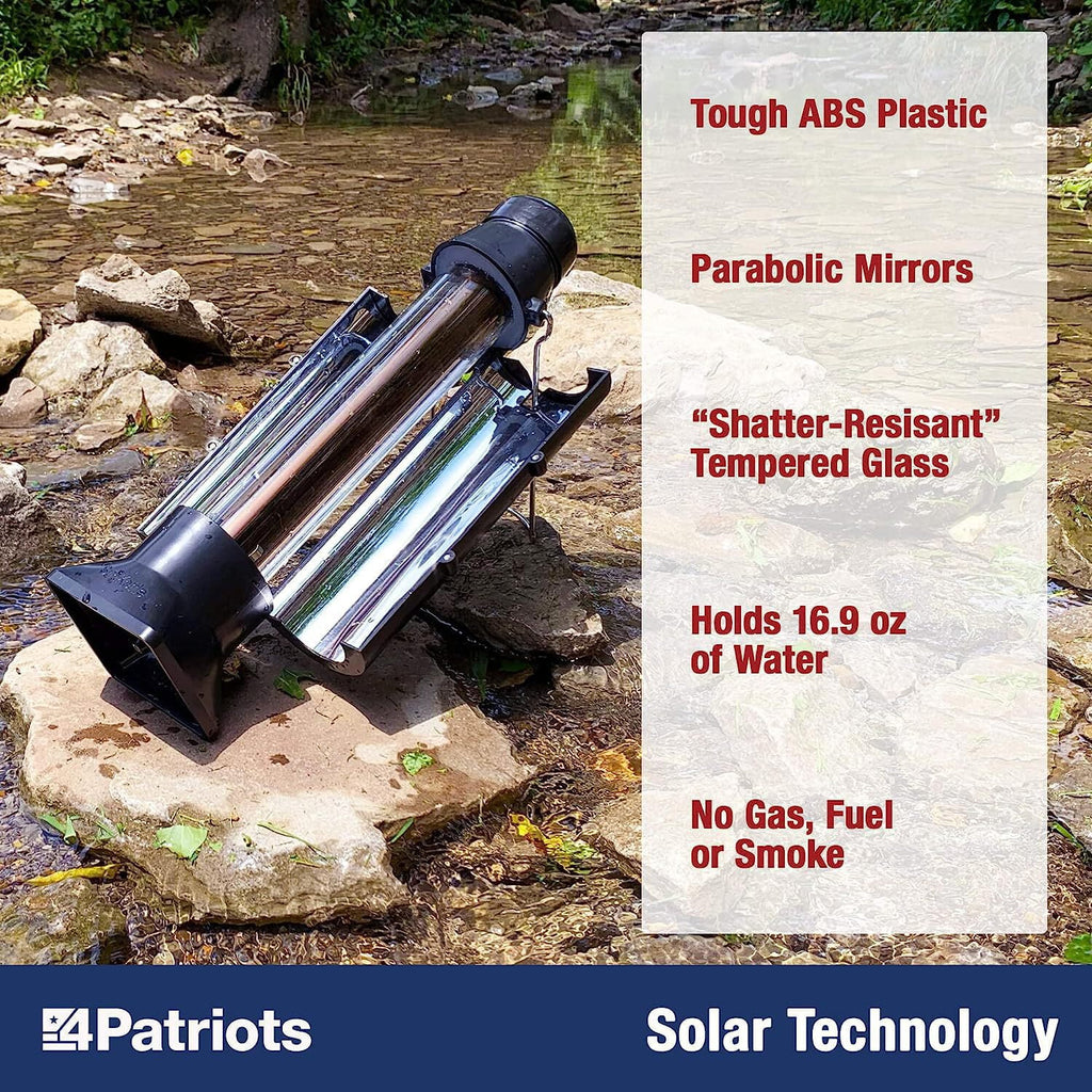 Solar Powered Portable Water Heater Thermos D64037