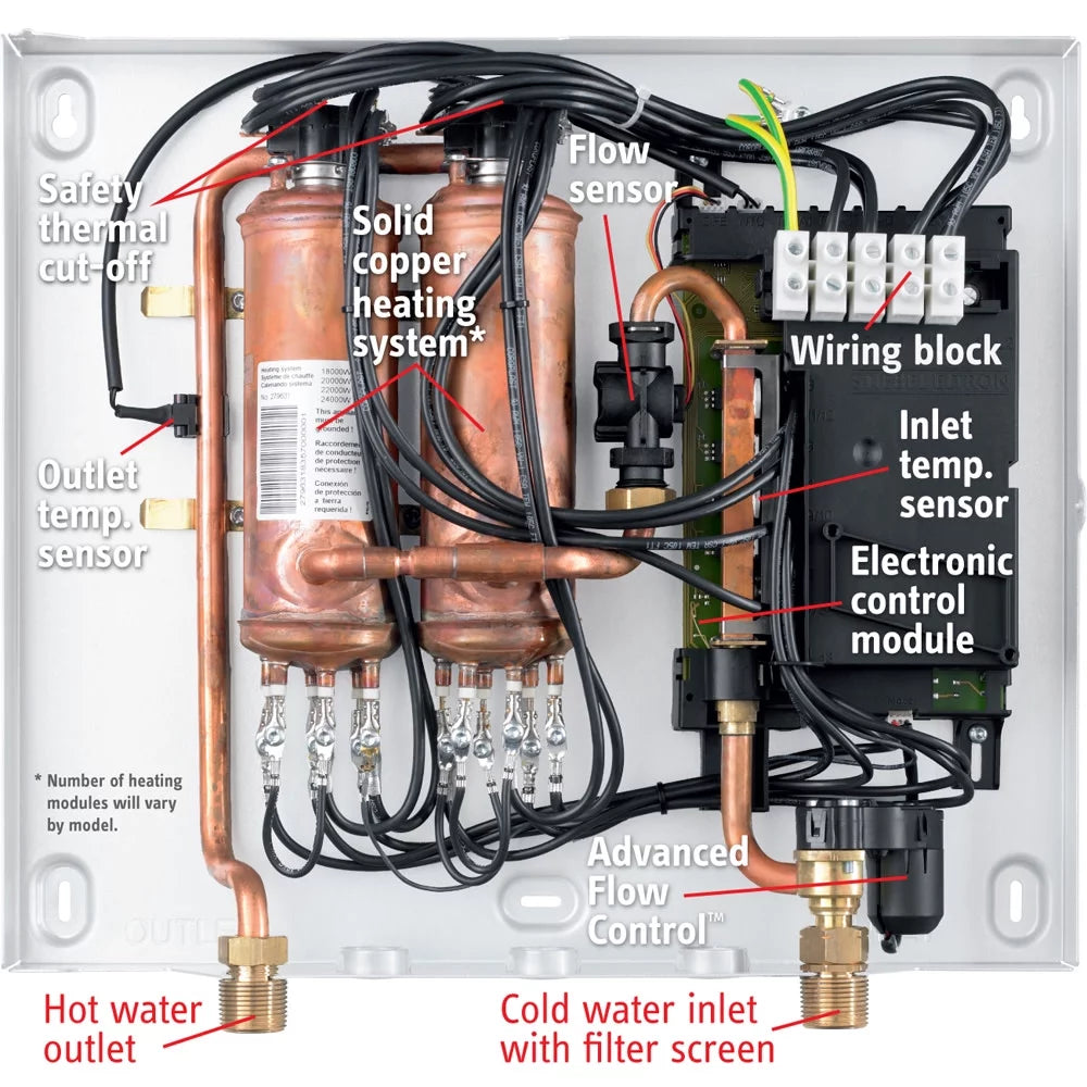 Electric Tankless Water Heater, 1 GPM Q4933