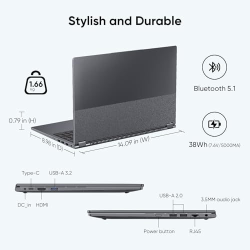 15.6" 2-in-1 Laptop, 16GB RAM 512GB SSD, Touchscreen, Windows 11 Pro Q549318