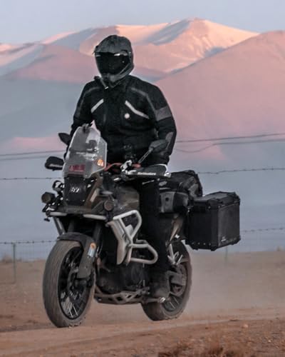 Motorcycle Jacket Adventure Riding Armored Airflow Waterproof I32416