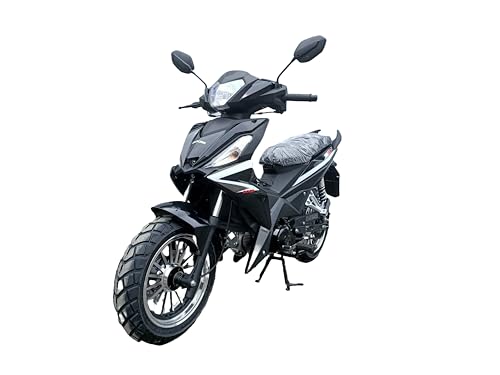 125cc 4-Speed Moped Motorcycle G7619