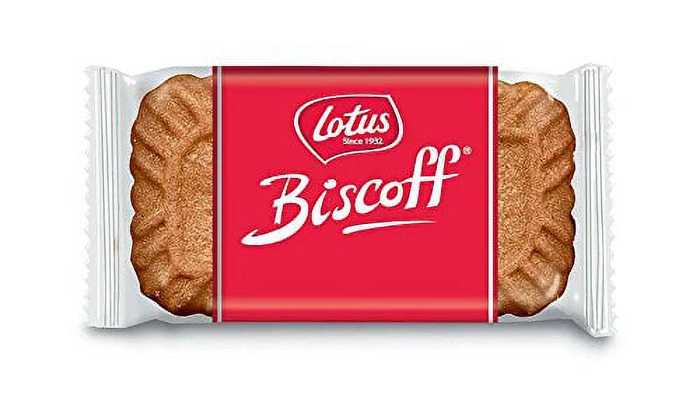 Caramelized Biscuit Cookies, 300 Individually Wrapped, Vegan E8796