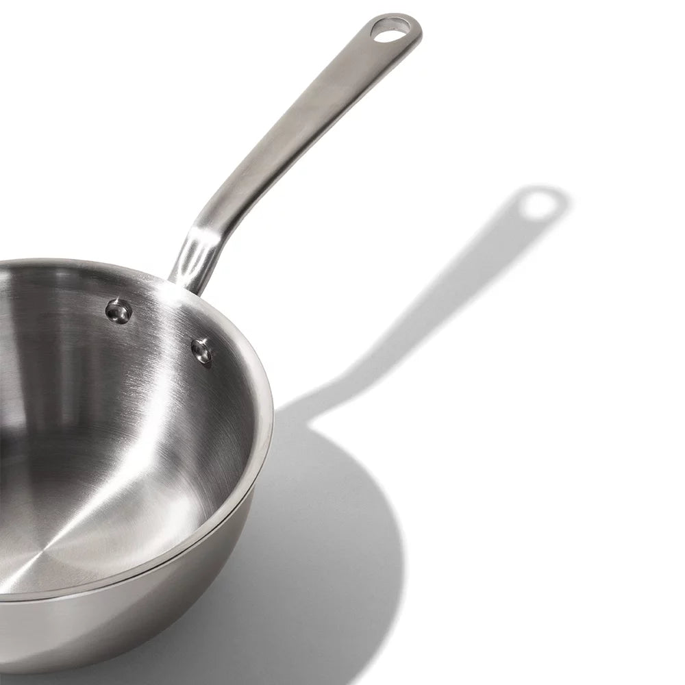2 Quart Stainless Steel Saucier Pan S3894