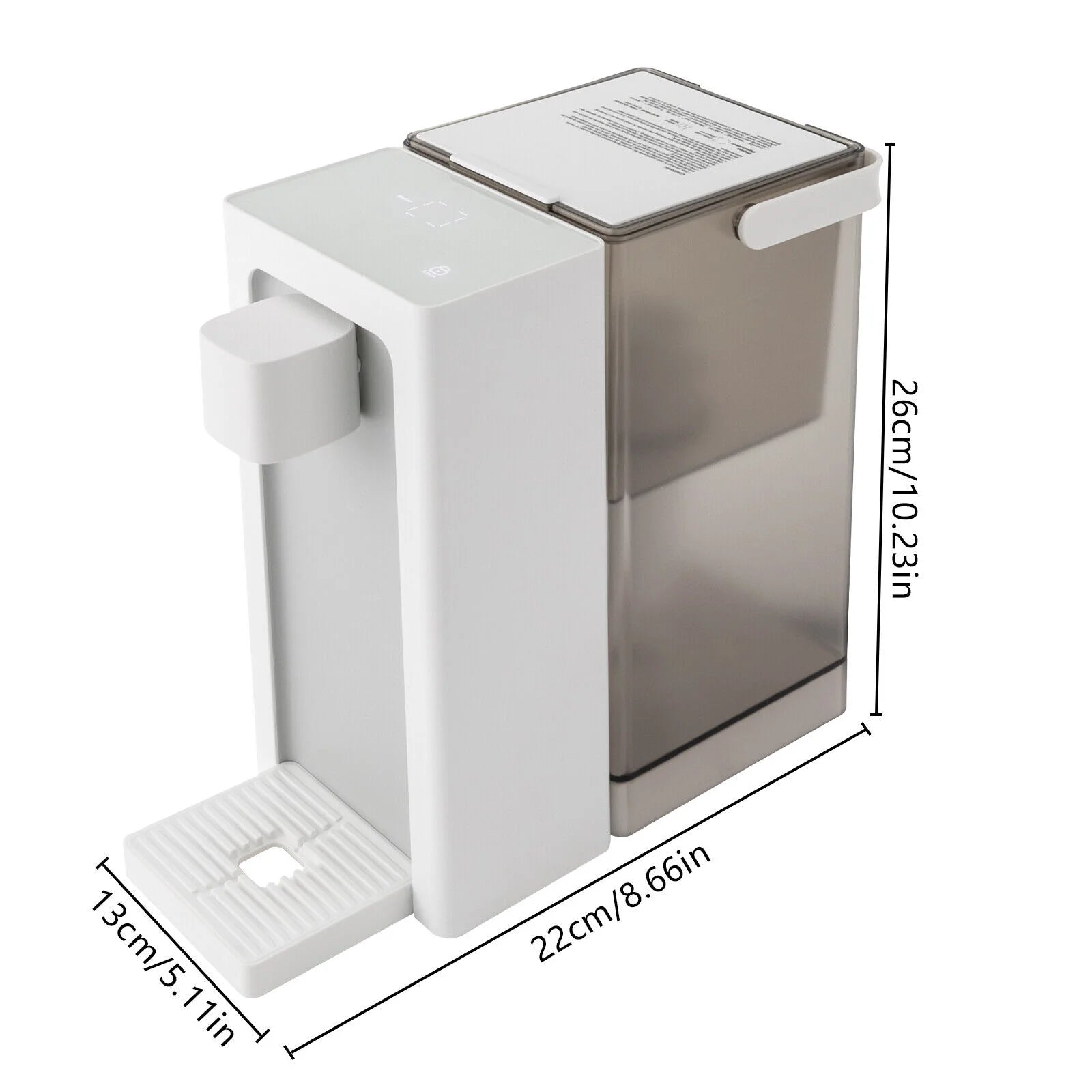Countertop Hot Cold Water Dispenser, 5 Temperature Settings J21743