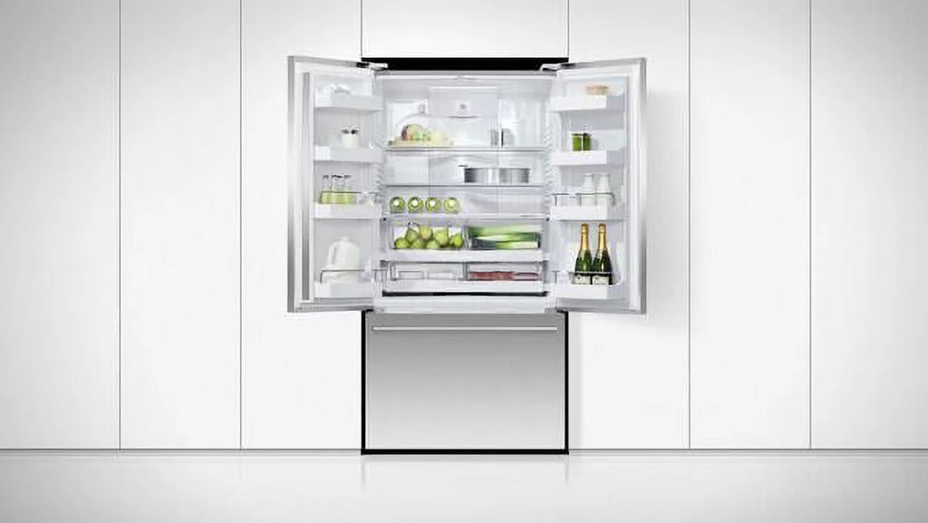 36 Inch Freestanding Counter Depth French Door Refrigerator in Stainless Steel J396