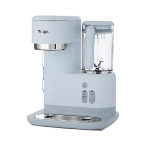 Single-Serve Frappe, Iced & Hot Coffee Maker with Blender and Reusable Filter K499218