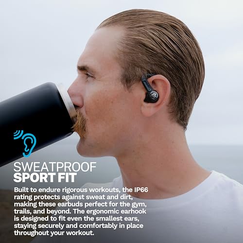 True Wireless Bluetooth Earbuds for Active Workout, Sweatproof, 12+ Hours Playtime M2478