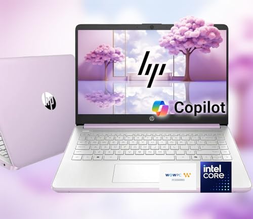 14" Ultrabook, Intel 4-Core, 32GB RAM, 1.6TB Storage, Wi-Fi 6, 12 Hr Battery, Lavender, Win 11 Y112