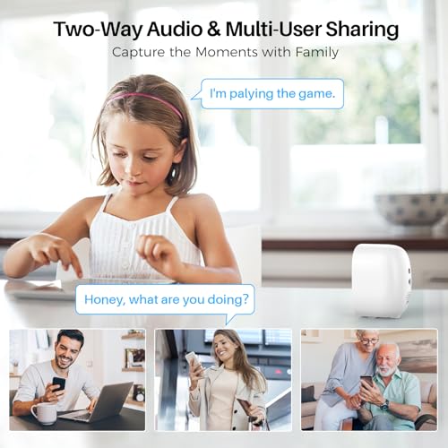 Wireless Outdoor Security Cameras with AI Motion Detection and 2K Color Night Vision F45074