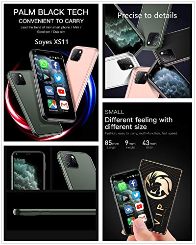 Mini Smartphone 3.0 Inch WiFi GPS Quad Core Android 8.1 Dual Sim HD Camera 2GB RAM 16GB ROM N523