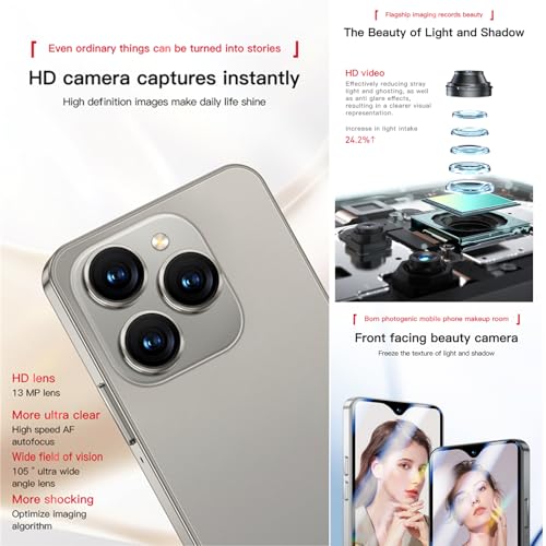 3G Mini Smartphone 3.0 Inch WiFi GPS Quad Core Android 8.1 Palm Phone Slim HD Camera Dual Sim 2GB RAM 16GB Light Blue H59317