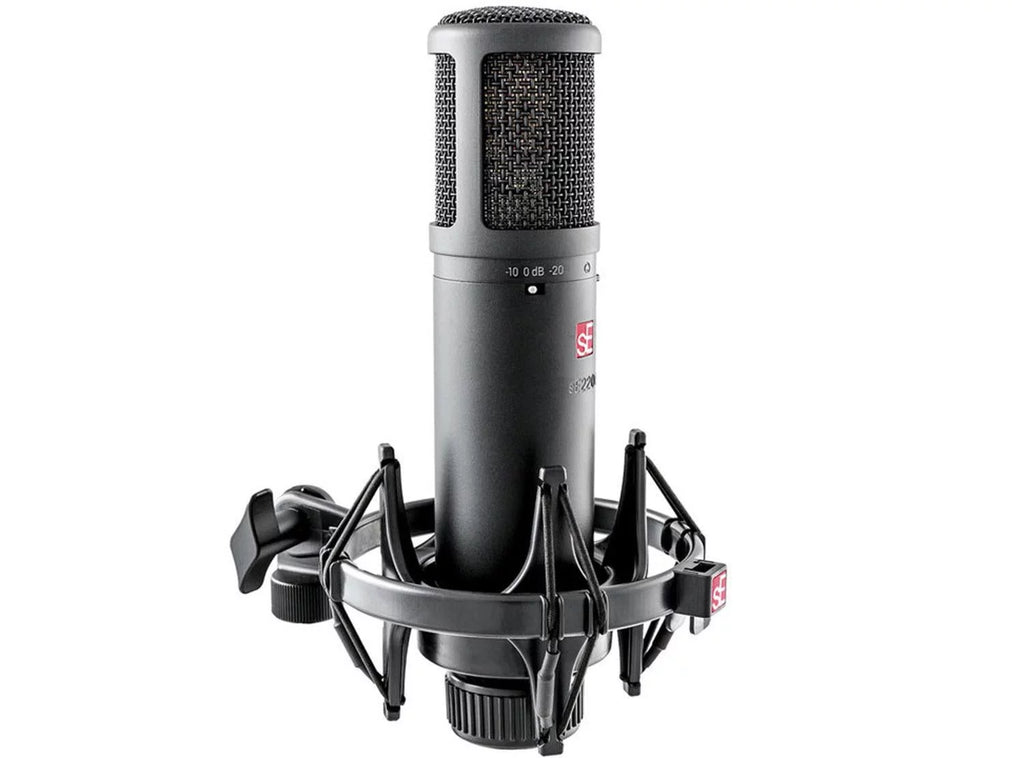 Large Diaphragm Condenser Microphone with Shockmount and Filter K6965
