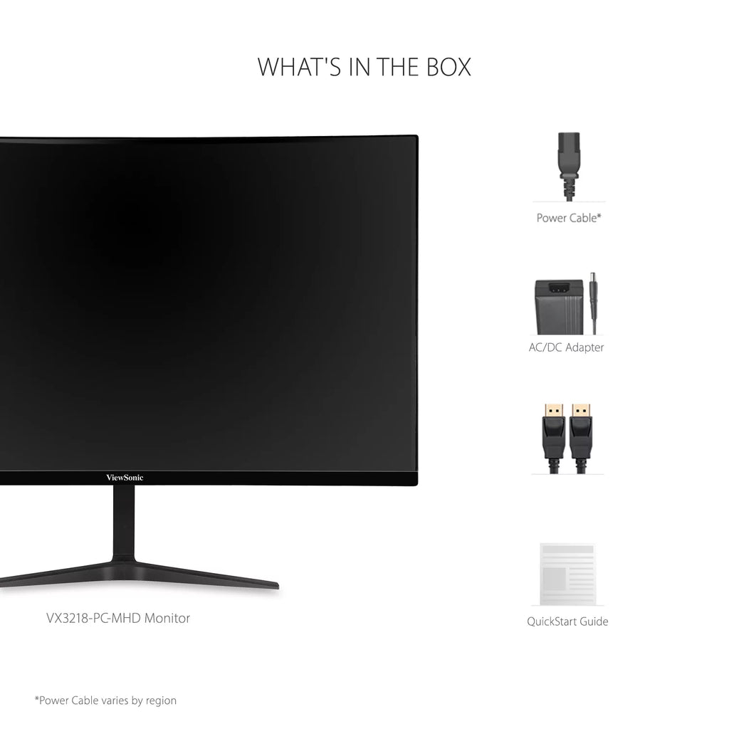 32 Inch Curved 1080p 165Hz Gaming Monitor with FreeSync and Eye Care K274