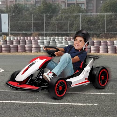 Electric Drift Kart for Kids, 24V, 2x200W Motor, Ages 6+ C51228