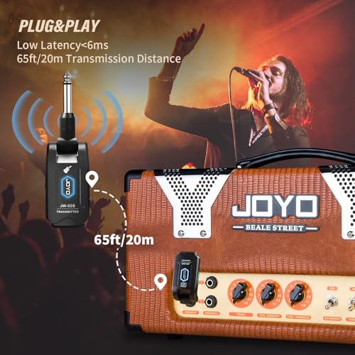 Wireless Guitar System 5.8GHz Transmitter Receiver with Charging Box F42239