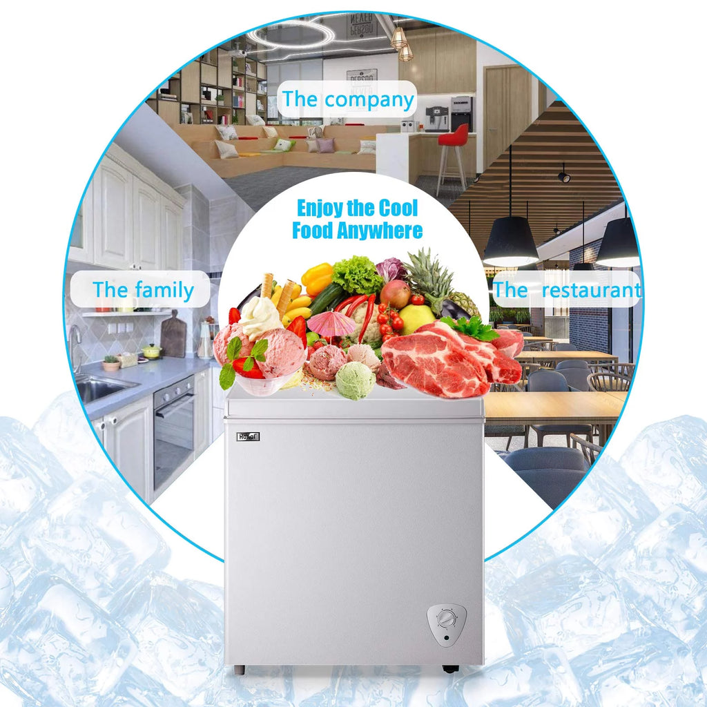 Chest Freezer, 5 Cu.ft, White Q532