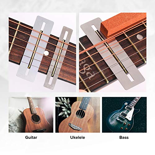 Guitar Repair Tools Kit with Carry Bag for Acoustic Electric Ukulele Bass K250754