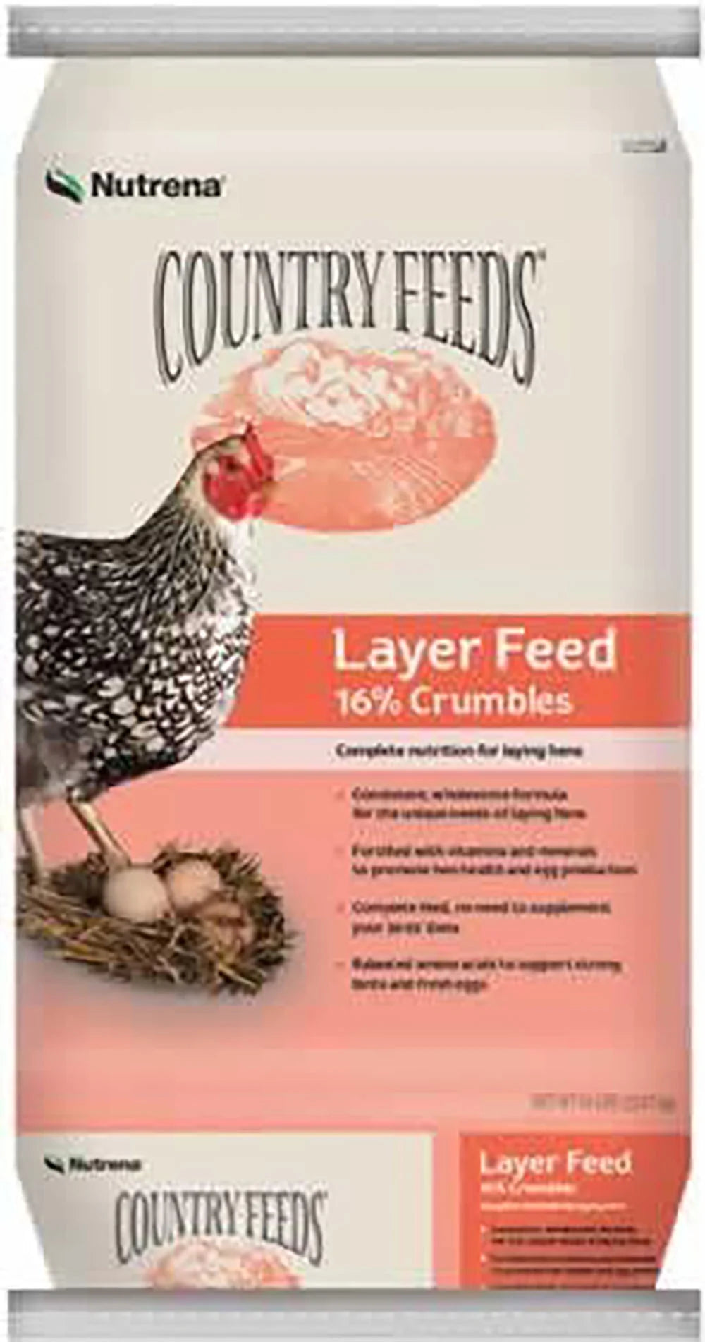 Layer Crumble Chicken Feed 50 lb V9353