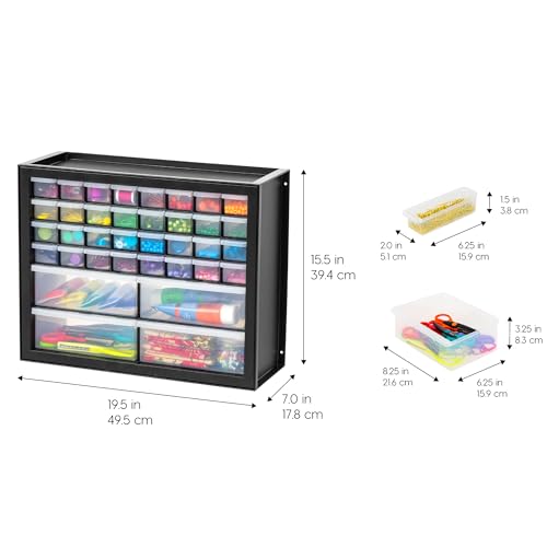 44-Drawer Small Parts Storage Cabinet for Hardware and Craft Supplies I267