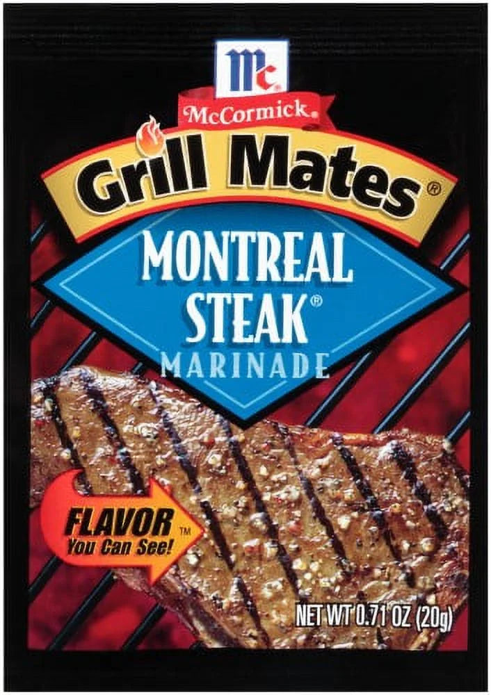 Montreal Steak Marinade Mix, 0.71 oz, Pack of 24 H894