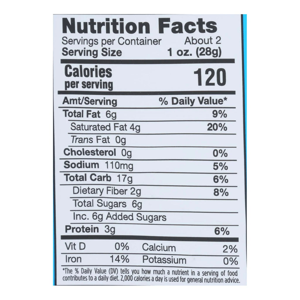 Dark Chocolate Sea Salt Crispy Quinoa Snack W6787