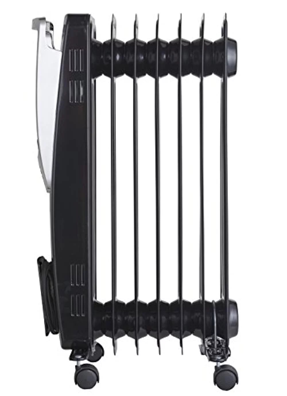 Portable Oil-Filled Radiator Space Heater with Programmable Thermostat and Remote Control A7025