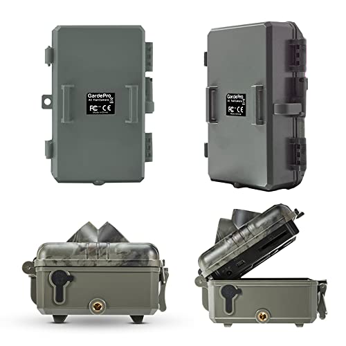 Trail Camera, 64MP 1296p, No Glow Night Vision, Motion Activated Waterproof B8160