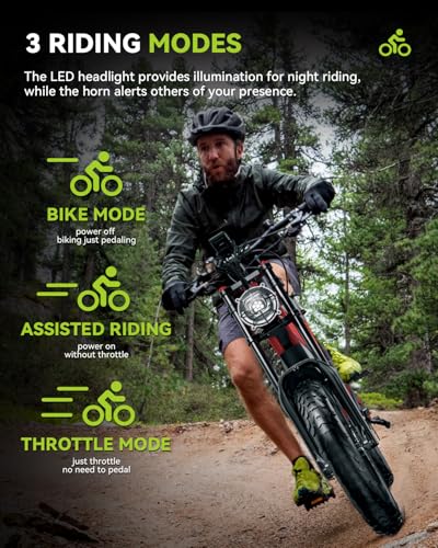 Electric Dirt Bike for Adults 20 Inch Fat Tire Off Road K530