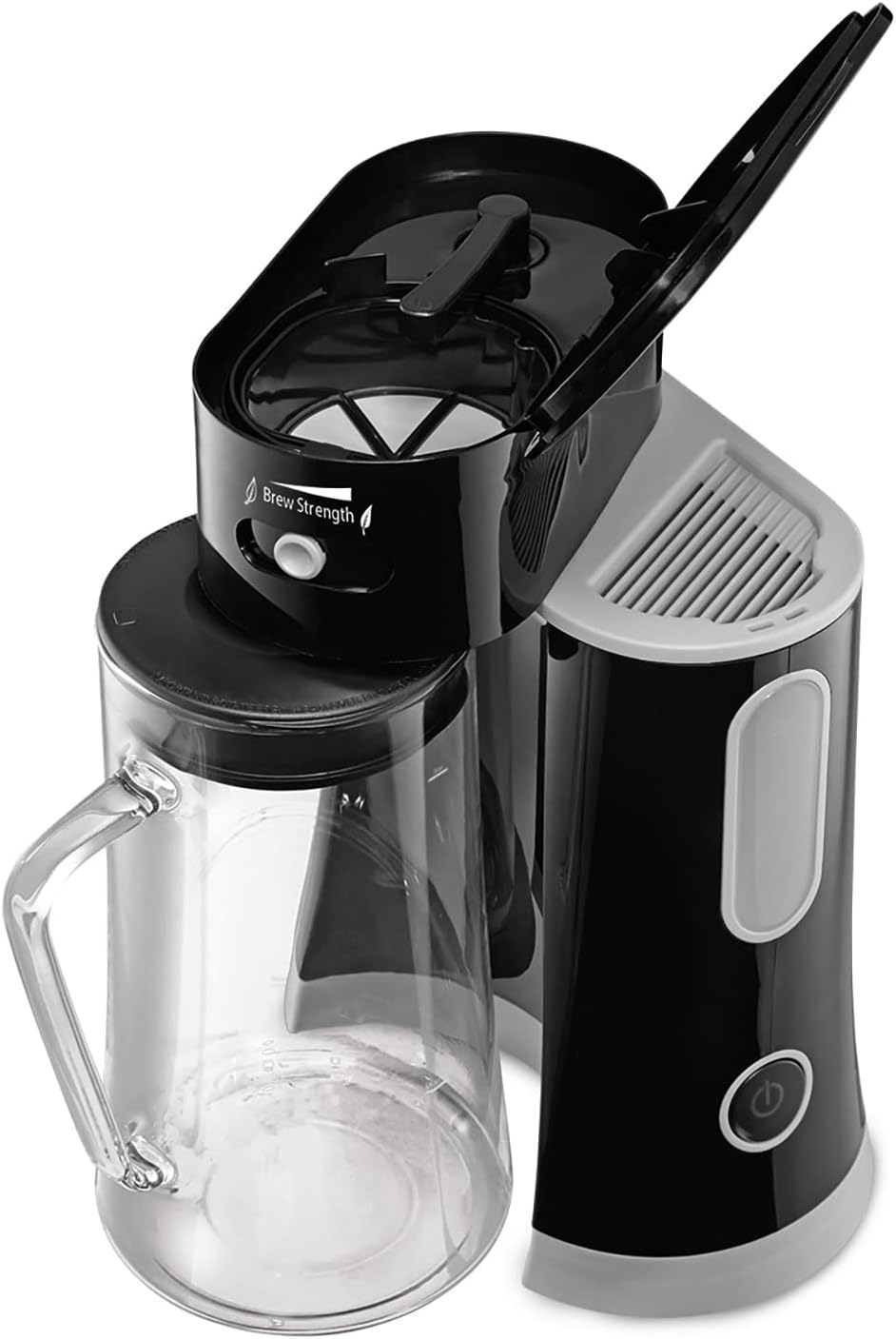 2-in-1 Iced Tea Brewing System with Glass Pitcher, 2.5 quarts U59454