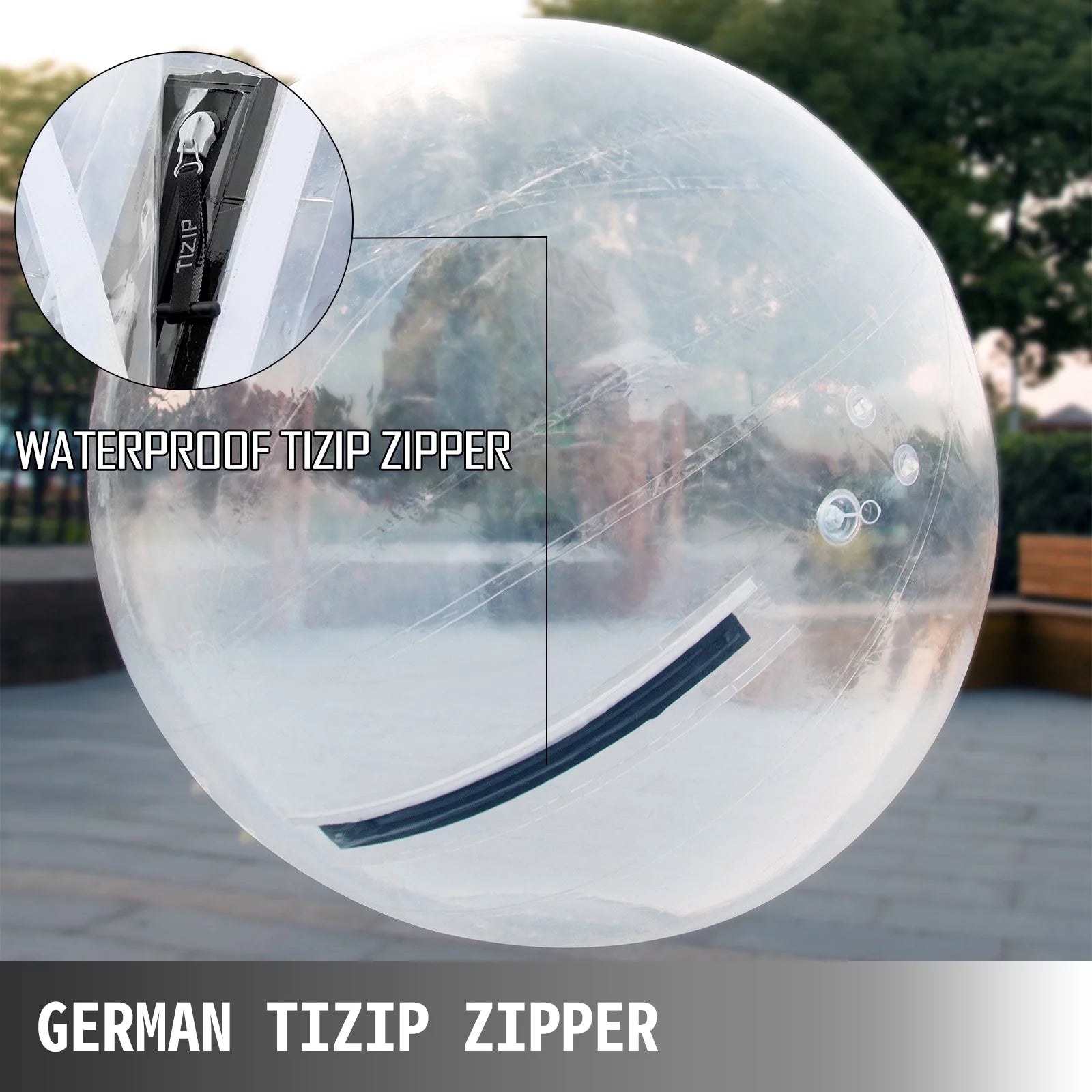 2M Inflatable Zorb Ball with Zipper W53485