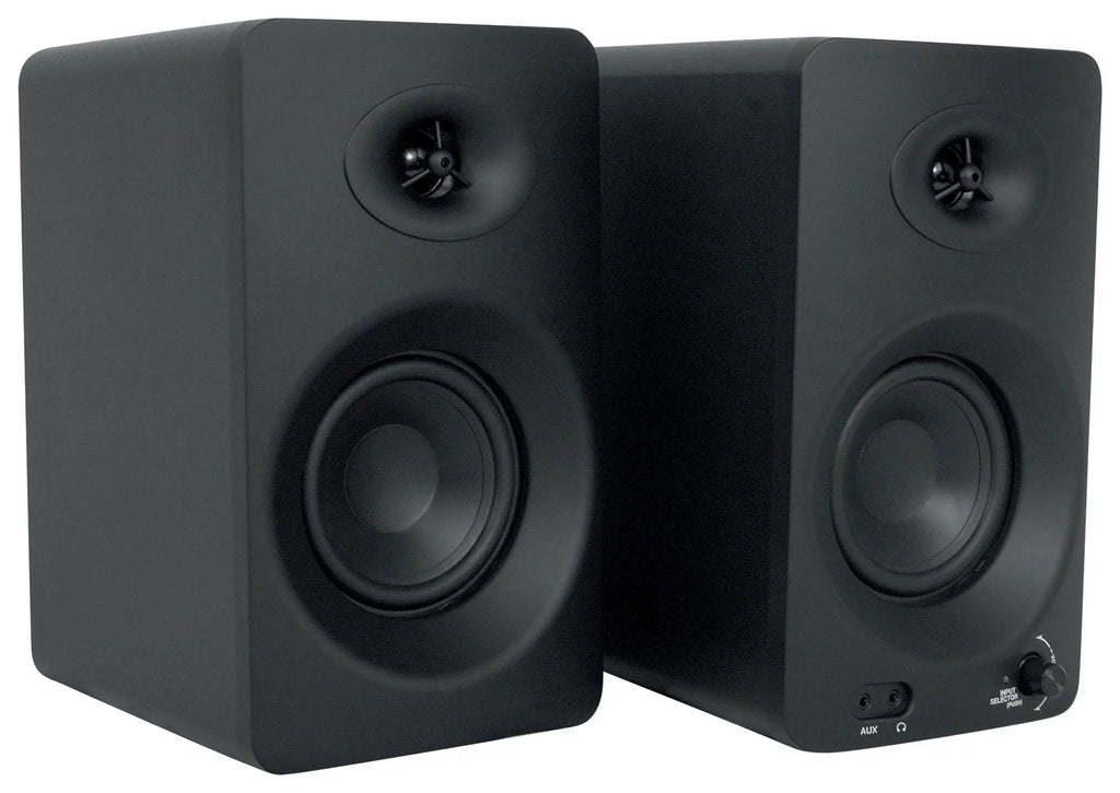 4" Pro Studio Monitor Speakers with Bluetooth and Optical Input V60170