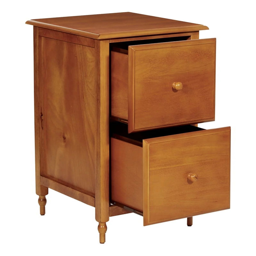 Modern 2 Drawer Wood File Cabinet I2173
