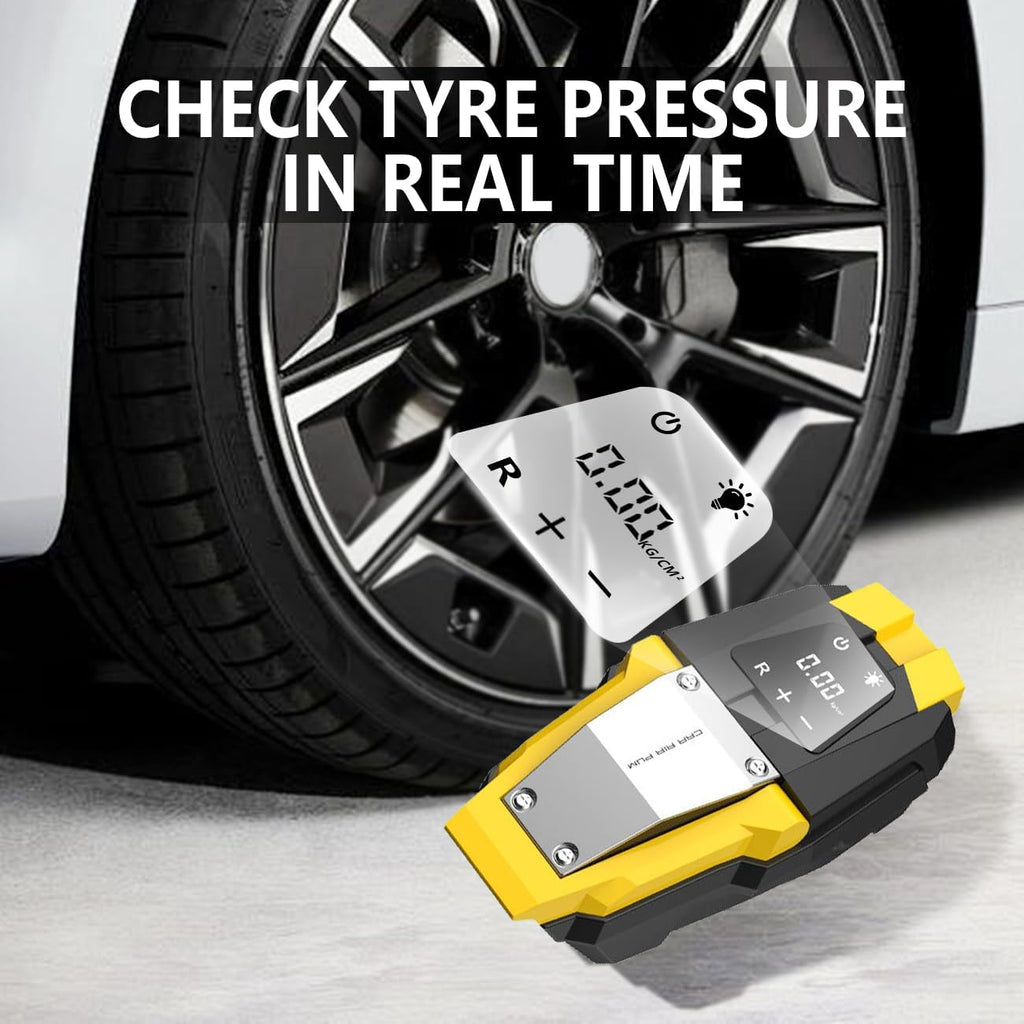 Tire Inflator Portable Air Compressor 150 PSI with Digital Gauge G5595