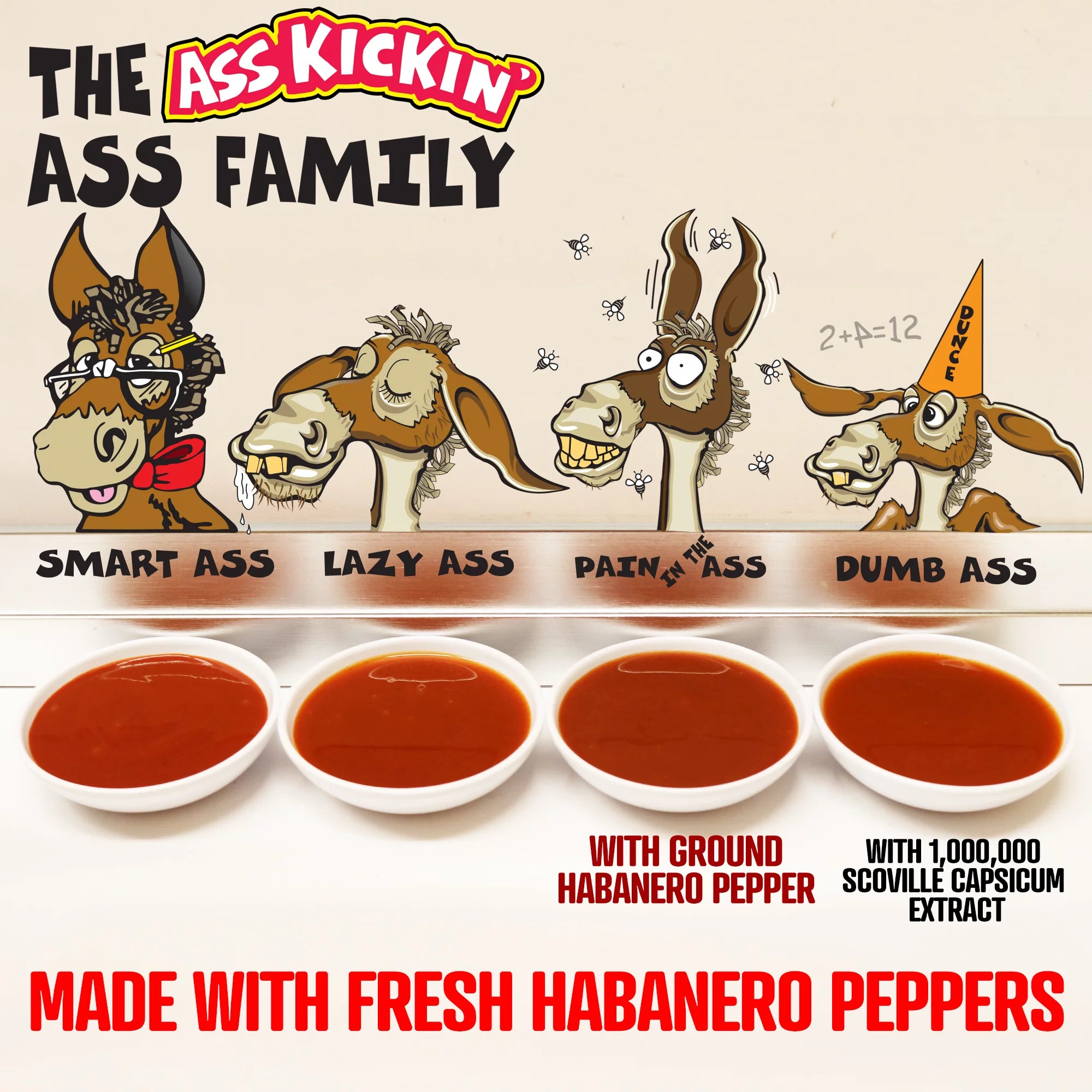 Hot Sauce Gift Set – 5oz, 4 Pack W142