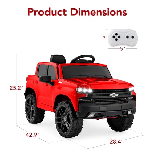 12V Ride On Truck Electric Car Toy with Parent Remote Control R8601