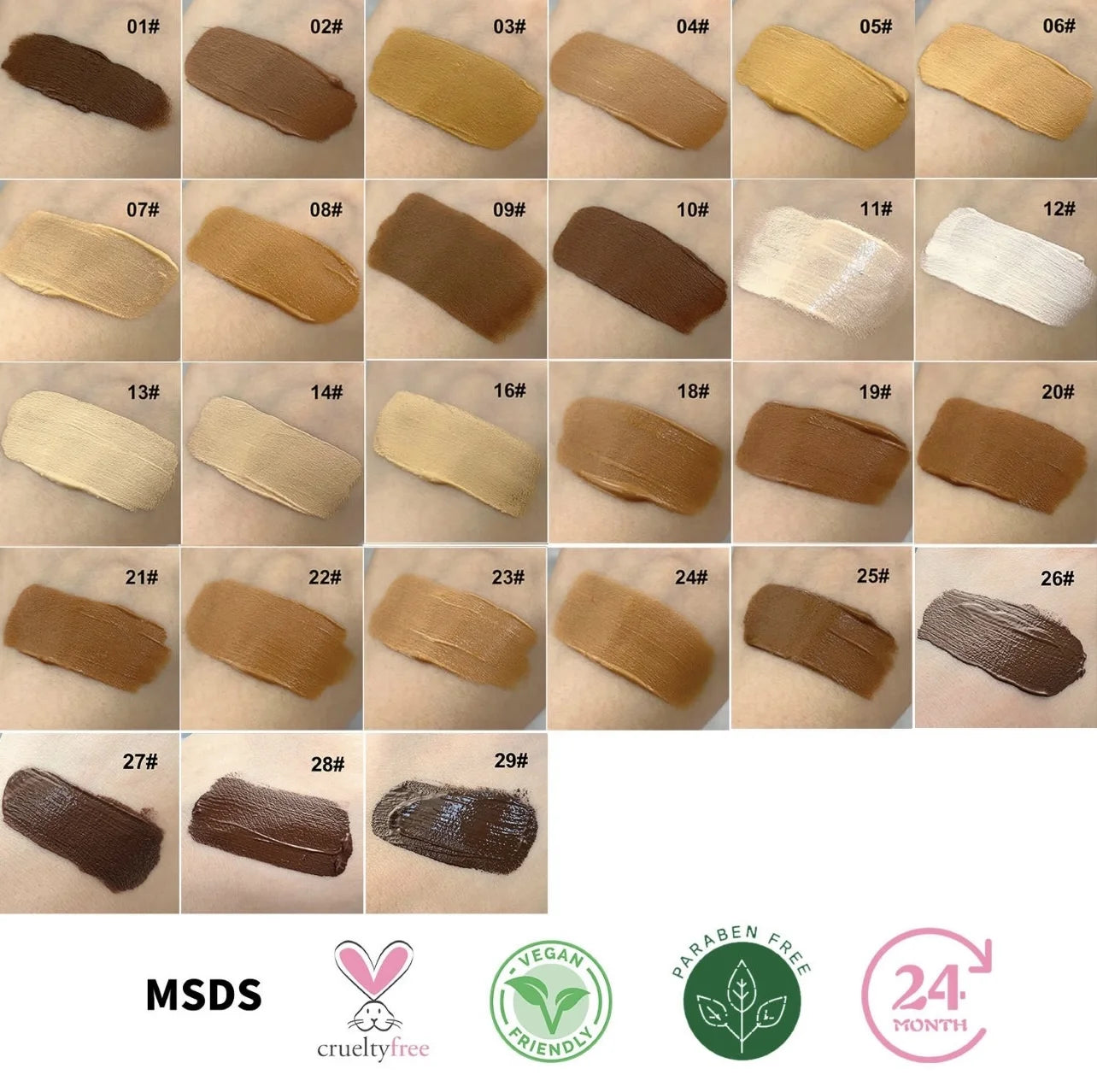 Matte Liquid Foundation SPF 15 Oil Free High Coverage Z797388