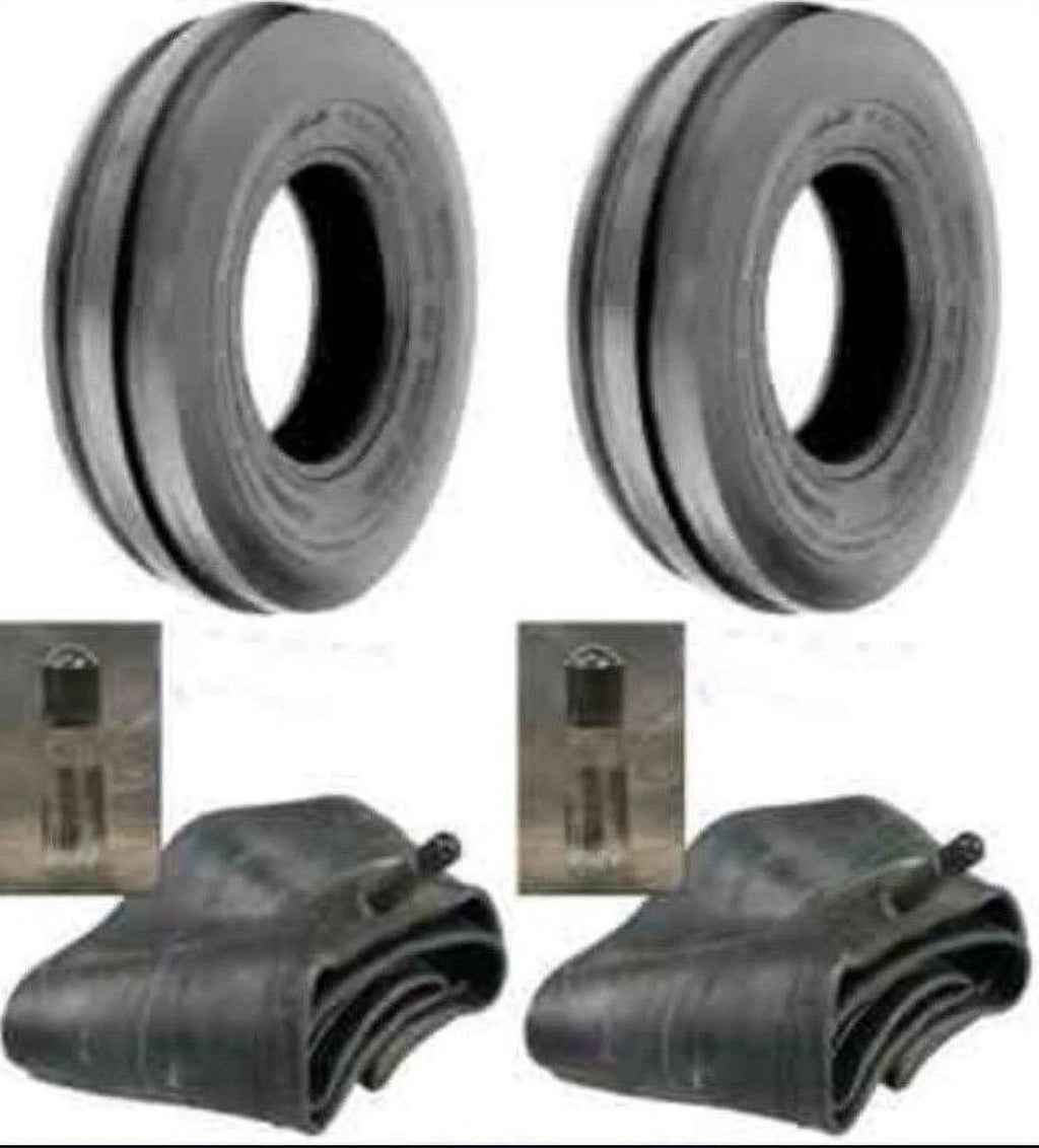 Heavy Duty Tractor Tires 750-16 with Tubes, 3 Rib R829980