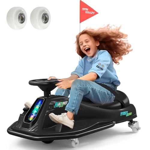 24V Electric Drifting Go Kart for Kids with Brushless Motor, Pink G891