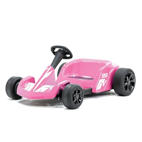 12V Battery Powered Ride-On Go Kart, Black A981865